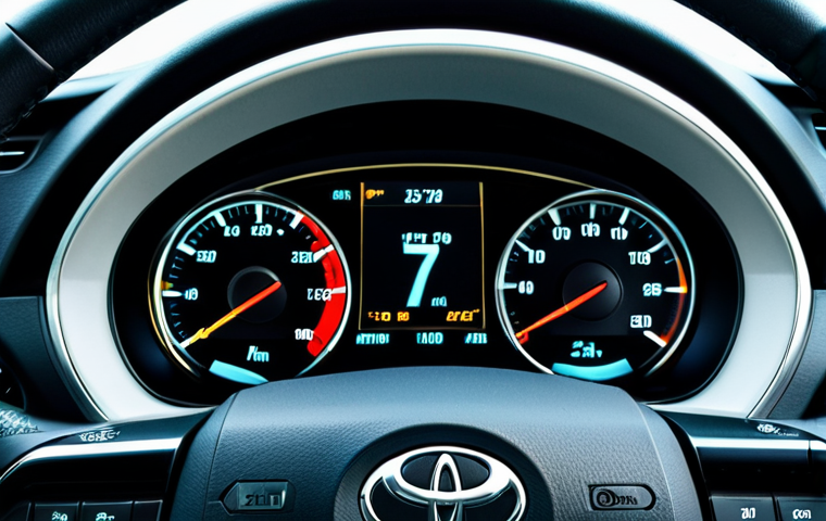 토요타 캠리 하이브리드의 유지보수 비용 - Hybrid Car Maintenance**

"A Toyota Camry Hybrid in a well-lit, professional auto repair shop. A mec...
